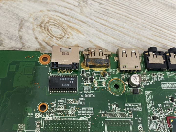 Материнская плата на запчасти cq58