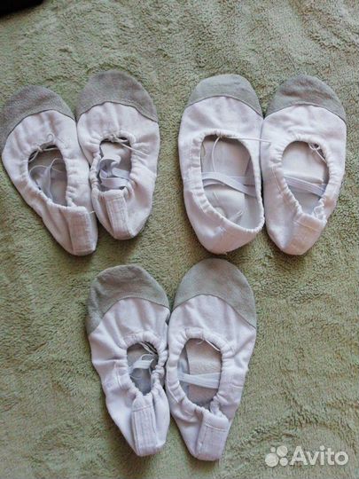 Купальник гимнастический и балетки