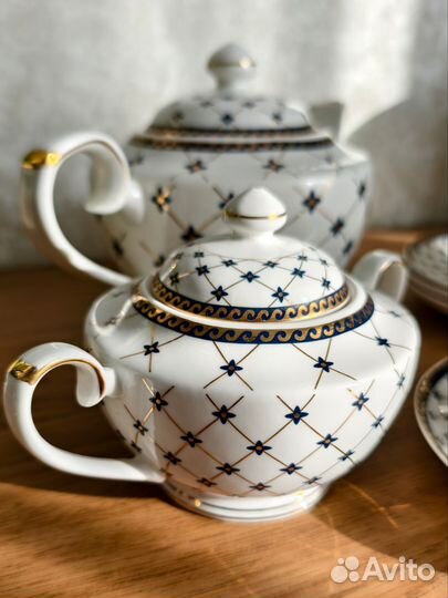 Чайный сервиз на 6 персон сетка