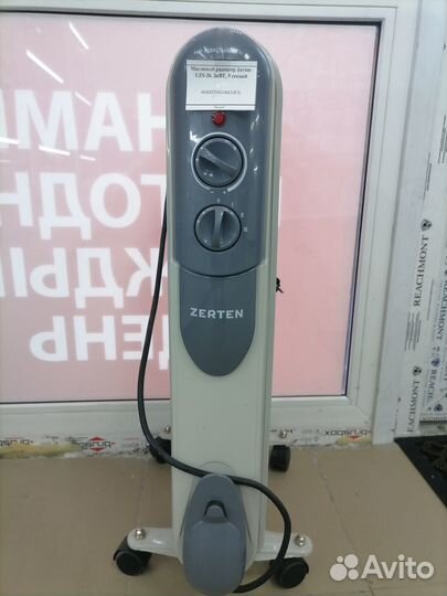 Масляный радиатор Zerten UZS-20, 2квт, 9 секций