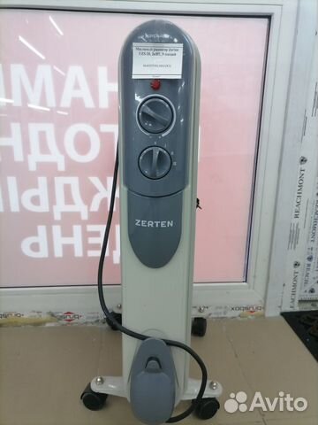 Масляный радиатор Zerten UZS-20, 2квт, 9 секций