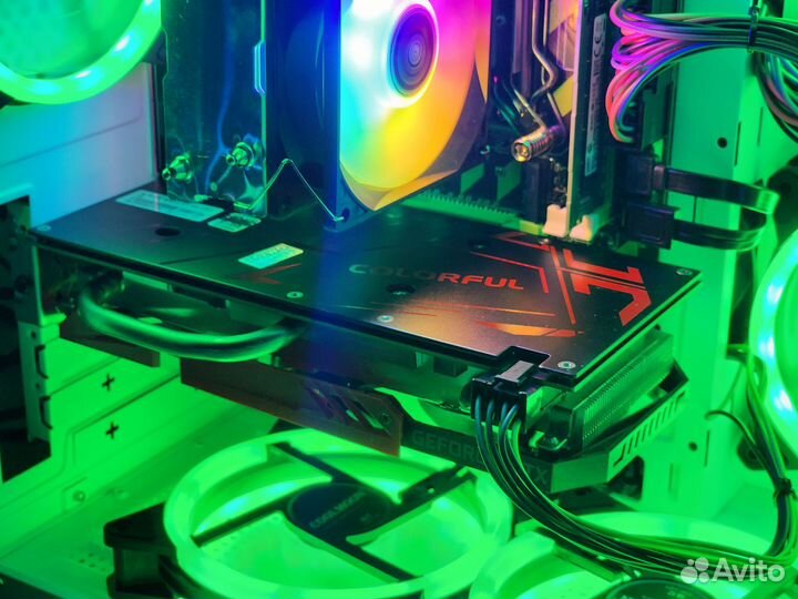 Игровой пк GTX 1660 super+ inтеl I7 RAM:16GB SSD