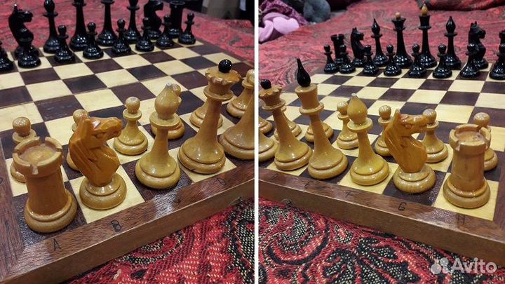 Шахматы деревянные советские