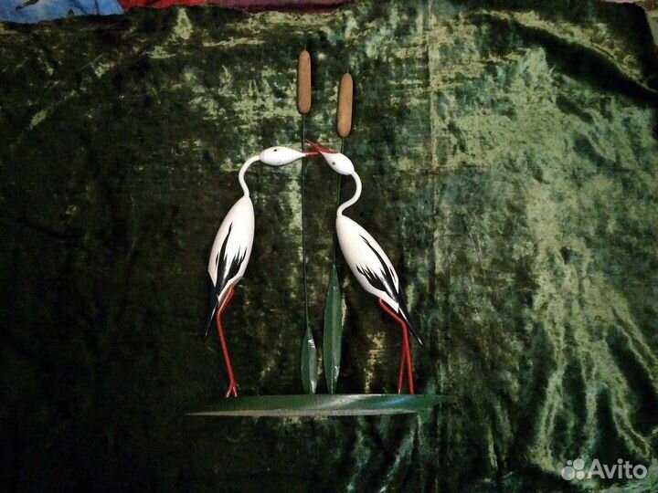 Сувенир времен СССР Аисты