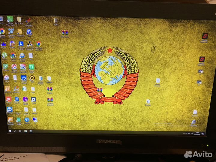 Телевизор ЖК 19 бу