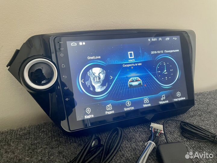 Магнитола 2/32 на Kia Rio 3 android