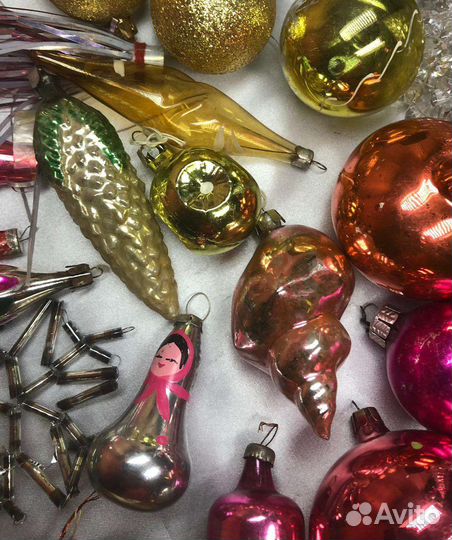 Елочные игрушки СССР