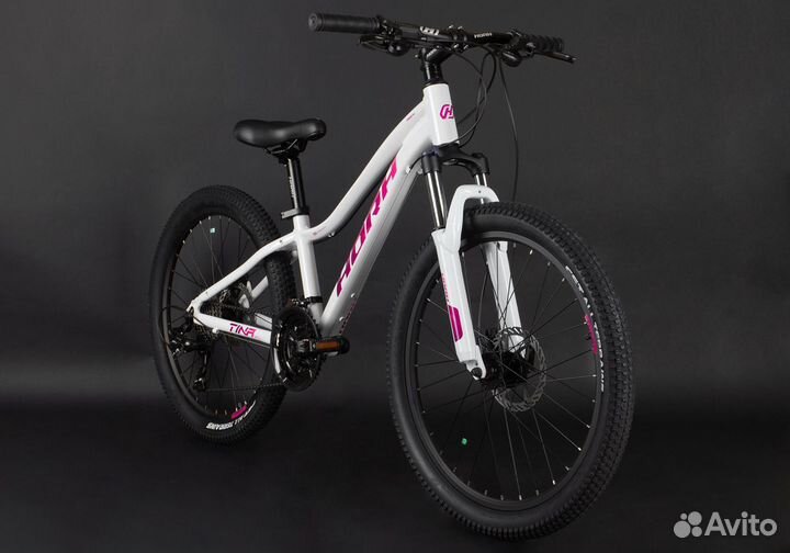 Велосипед horh tina tahd 4.1 24 (2023) White-Purpl