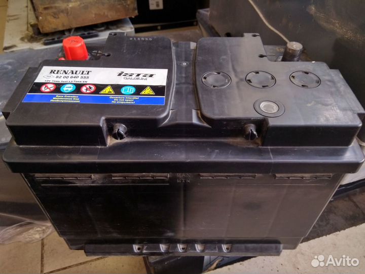 70Ач аккумулятор б/у Ista (Renault)