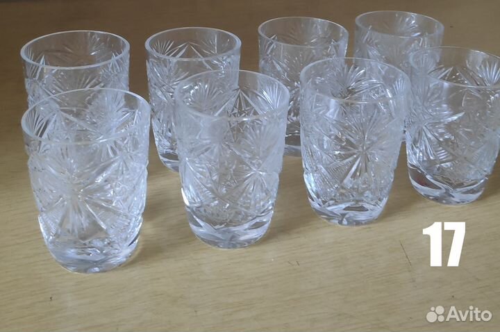 Хрусталь вазы, фужеры