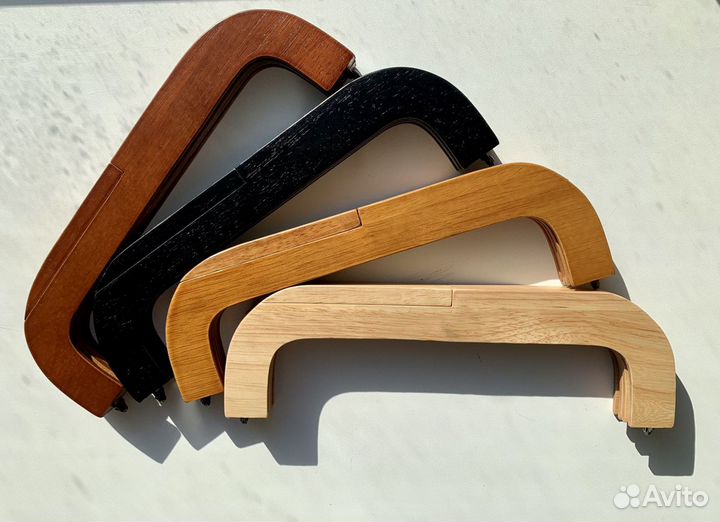 Фермуар для сумки, дерево