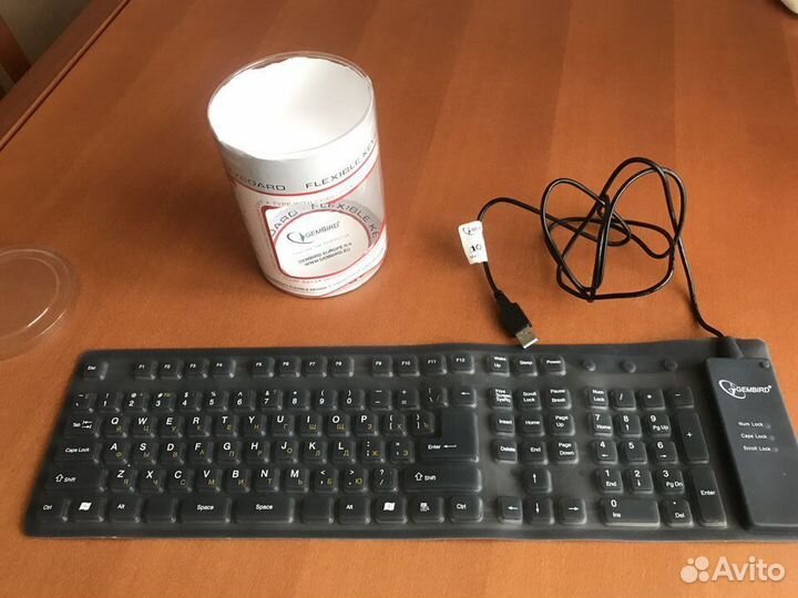 Гибкая клавиатура gembird