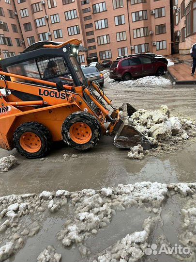 Услуги мини погрузчика минипогрузчик ямобур