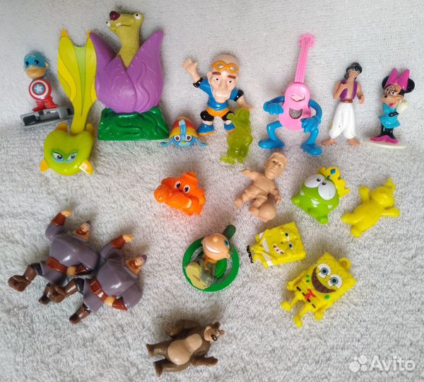 Мелкие игрушки - киндер и другие