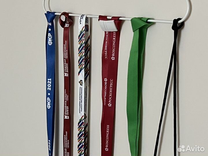 Ланьярд лента шнурок для бейджа для ключей