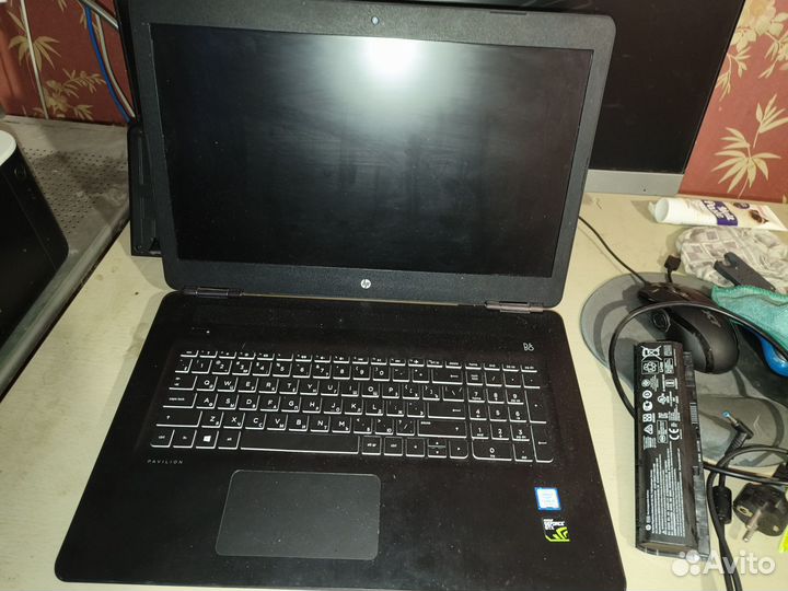Ноутбук hp pavilion 17