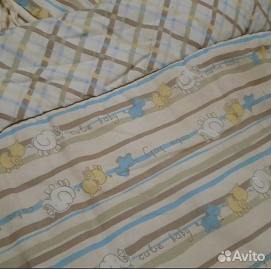 Бортики, матрас, балдахин