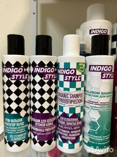 Средства для волос indigo, kapous, ollin, studio