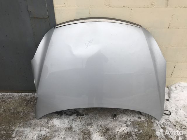 Капот Nissan Almera G15 с дефектом