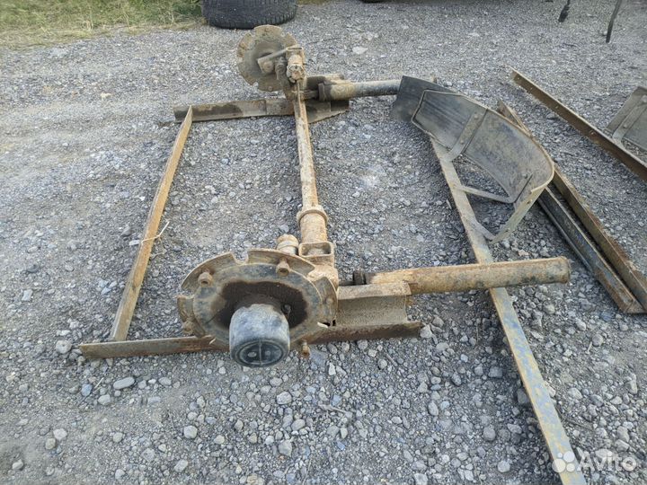 Ходовая часть для прицепа легковогоиавтомобильного