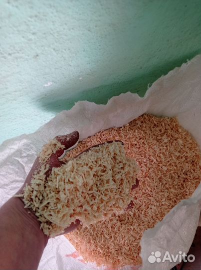 Опилки стружка в мешках