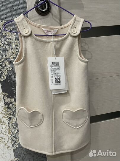 Платье для девочки 92