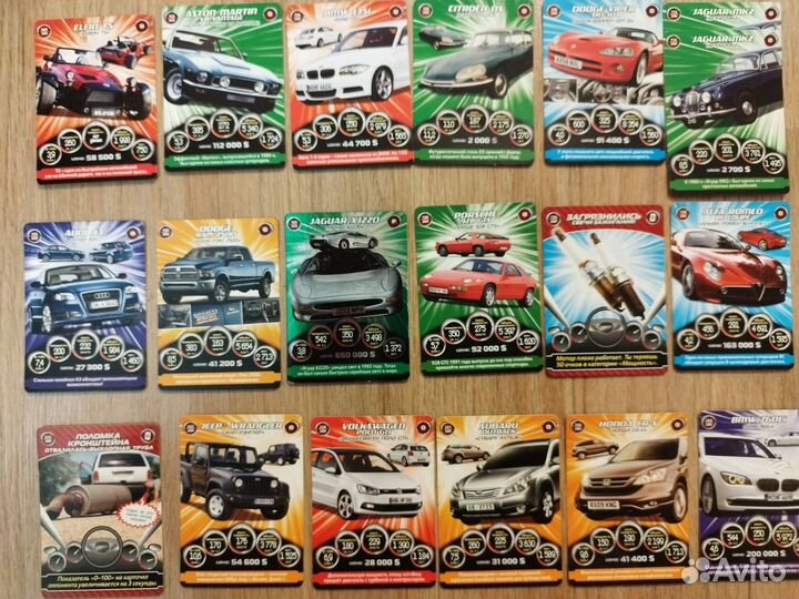 Супергонки журналы и карточки