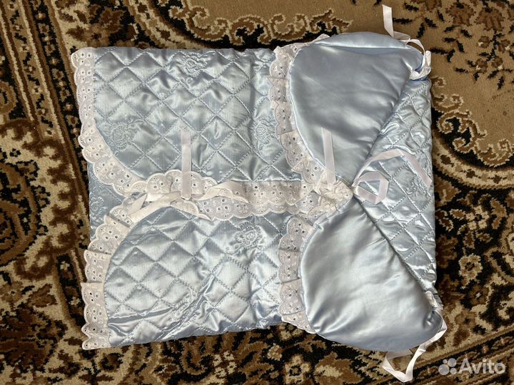 Конверт на выписку для мальчика весна осень