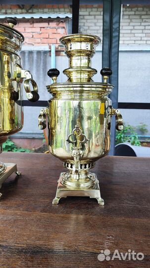 Самовары царские дореволюционные на дровах