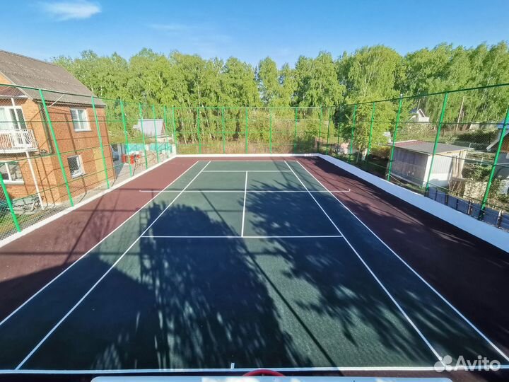 Покрытие из резиновой крошки