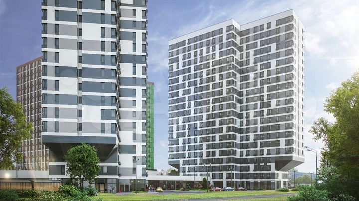 Апартаменты-студия, 20,5 м², 21/21 эт.