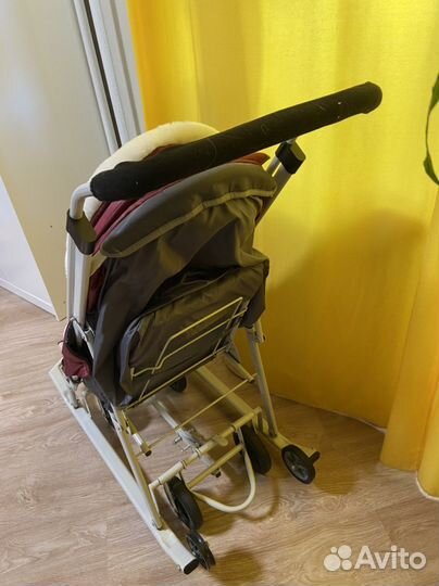 Санки коляска Радуга