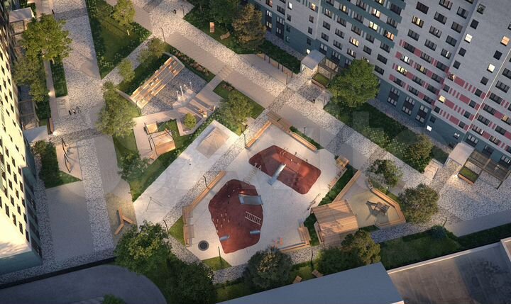 2-к. квартира, 48,7 м², 10/23 эт.