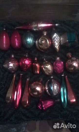 Елочные игрушки СССР