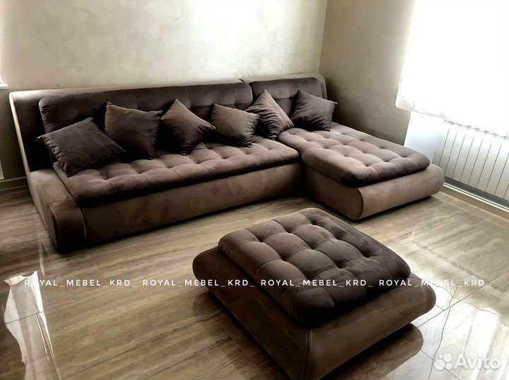 Угловой диван модульный