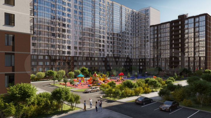 1-к. квартира, 35 м², 4/17 эт.