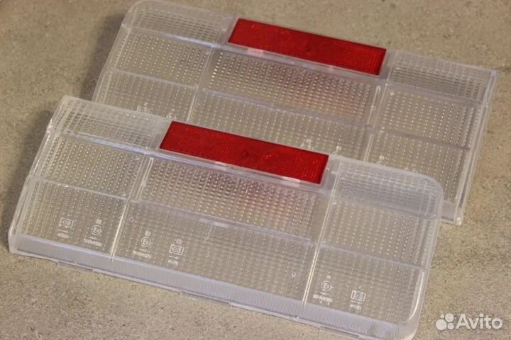 Прозрачные рассеиватели для ваз 2106/2121. Комплек