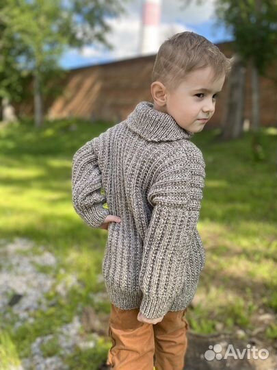 Свитер вязаный детский 166-122