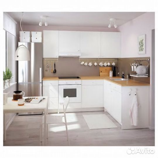 Стол икеа, белый,75*75, новый