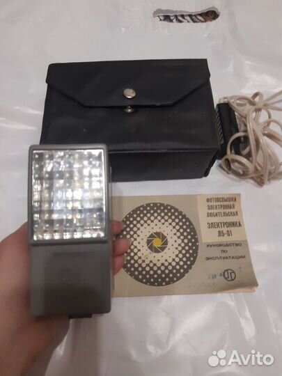 Фотовспышка СССР сэф-3М, электроника л5-01