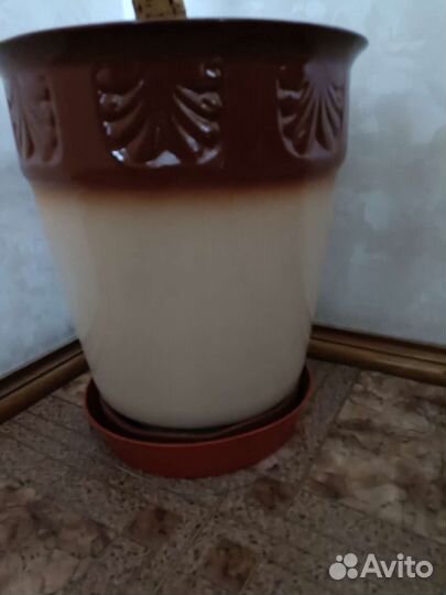 Горшок для цветов керамика большой