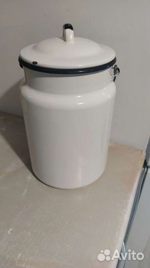Бидон эмалированный СССР