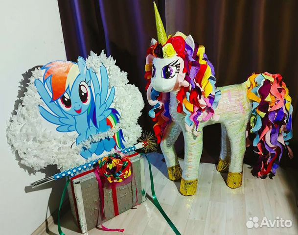Пиньята Пони и Единорог для др,фотозона