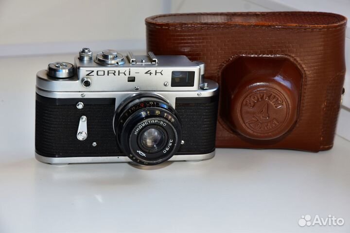 Зоркий-4К Экспорт Фотоаппарат из СССР