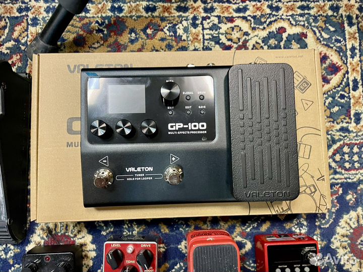 Гитарные педали эффектов примочки