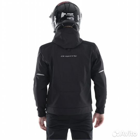 Мототолстовка Dragonfly Urban, Black