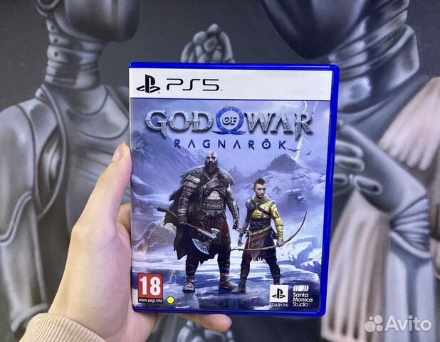 Диск ps5 God of war Ragnarok