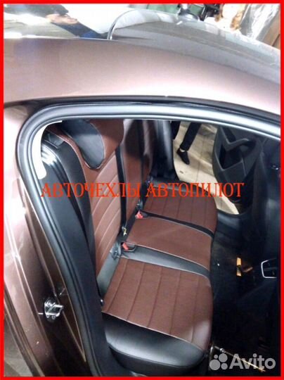 Чехлы Автопилот Skoda Octavia A7 из экокожи