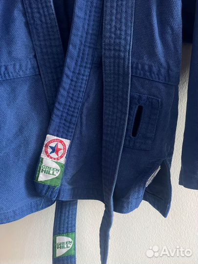 Самбовка куртка+шорты Green Hill 32-34