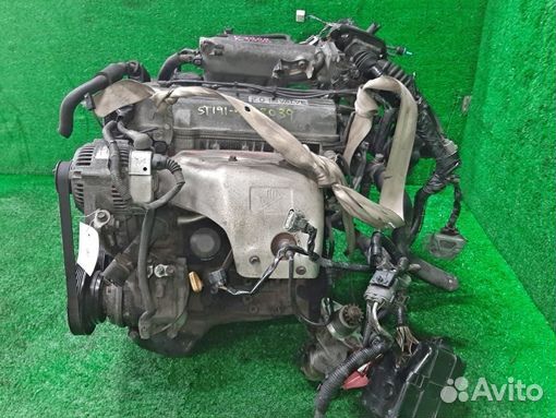 Двигатель в сборе двс toyota caldina ST191 3S-FE 2